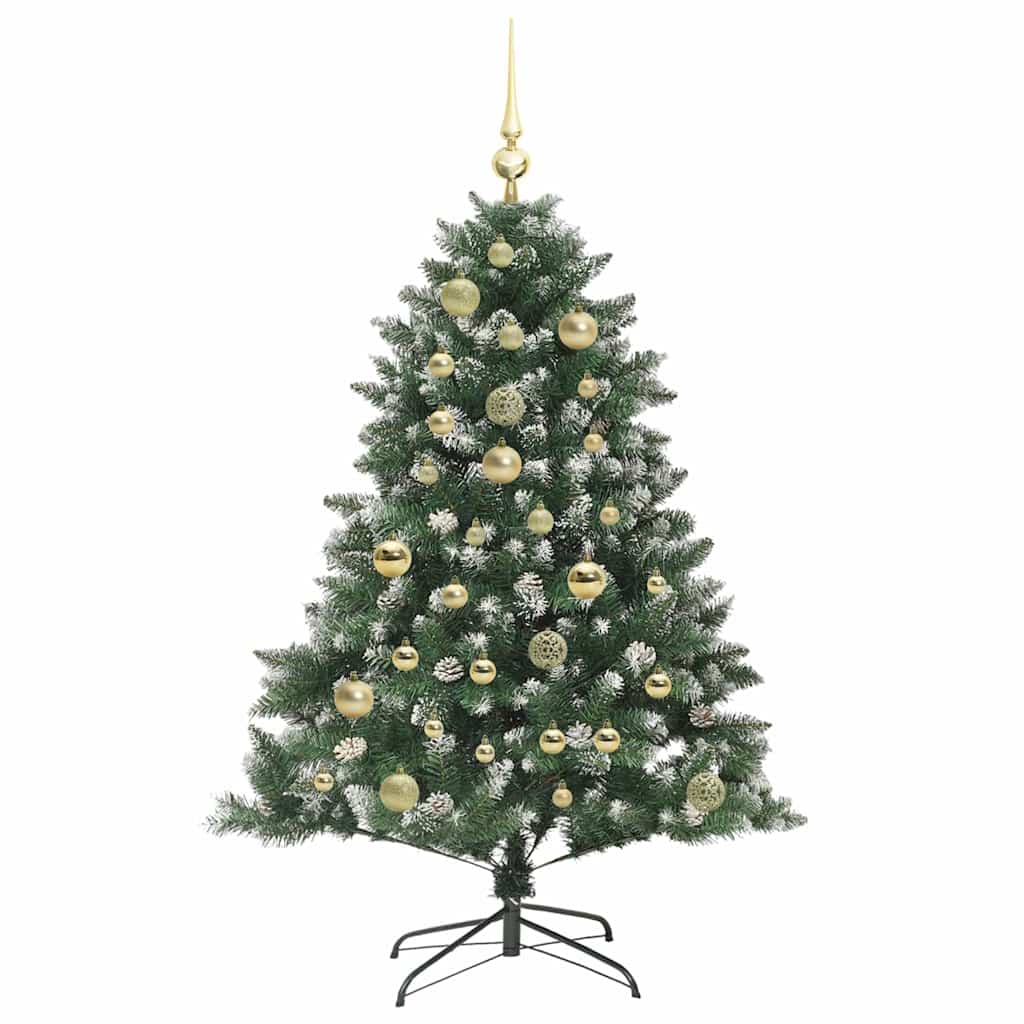 Artificial Christmas Tree with 150 LEDs Green 85 x 85 x 120 cm